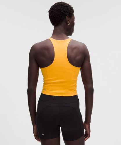 “ DÃ©bardeur Fast and Free Maintien moyen, bonnets B/Cs â€“ Orange â€“ Taille 8 - lululemon - Modalova