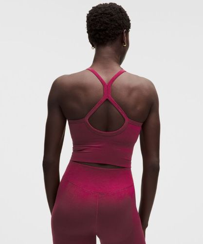 “ DÃ©bardeur d'entraÃ®nement Get Low Ã  dos croisÃ© Maintien lÃ©ger, bonnets B/Cs â€“ Rouge â€“ Taille XL - lululemon - Modalova