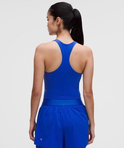“ DÃ©bardeur Wunder Train dos nageur Maintien moyen, bonnets B/Cs â€“ Bleu â€“ Taille 10 - lululemon - Modalova