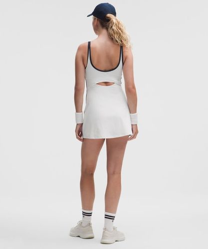 “ Robe de tennis Ã  dÃ©coupe et encolure dÃ©gagÃ©es â€“ Blanc/Blue â€“ Taille XL - lululemon - Modalova