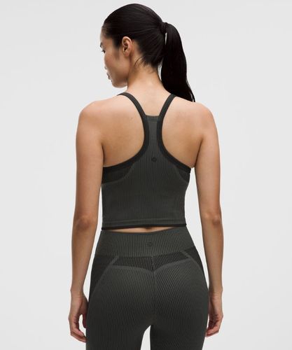 “ DÃ©bardeur de yoga Salutations Maintien lÃ©ger, bonnets B/Cs â€“ Noir/Gris â€“ Taille L - lululemon - Modalova