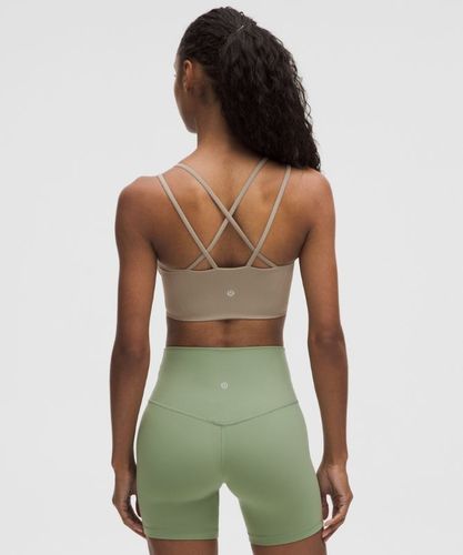 “ Soutien-gorge Like a Cloud long Maintien lÃ©ger, bonnets B et Cs â€“ Gris â€“ Taille 8 - lululemon - Modalova