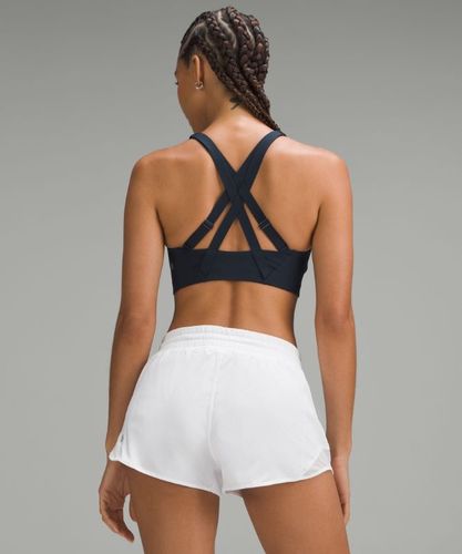 “ Soutien-gorge Energy zippÃ© Ã  l'avant Maintien maximal, bonnets B-Gs â€“ Bleu â€“ Taille 40D - lululemon - Modalova