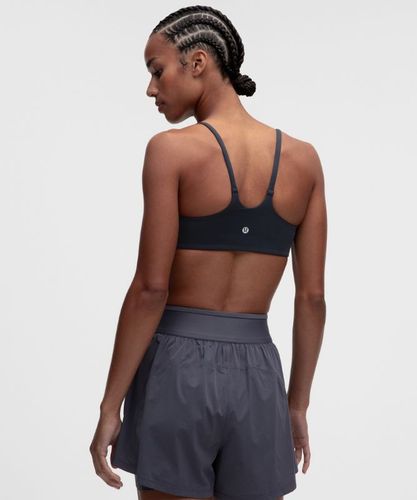 “ BrassiÃ¨re Wunder Train dos nageur Ã  fines bretelles Maintien lÃ©ger, bonnets C/Ds â€“ Bleu â€“ Taille 14 - lululemon - Modalova