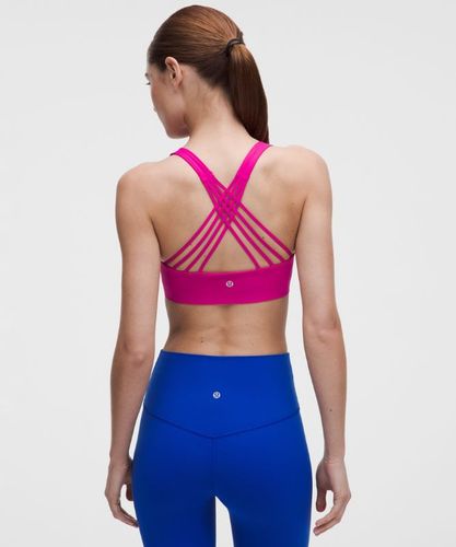 “ BrassiÃ¨re de yoga FlexyFlex Maintien lÃ©ger, bonnets A-Cs â€“ Rose â€“ Taille S/M - lululemon - Modalova