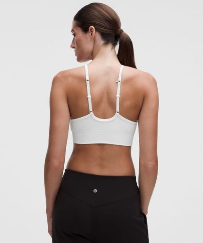 “ BrassiÃ¨re Ebb to Street Maintien lÃ©ger, bonnets B/Cs â€“ Blanc â€“ Taille 12 - lululemon - Modalova