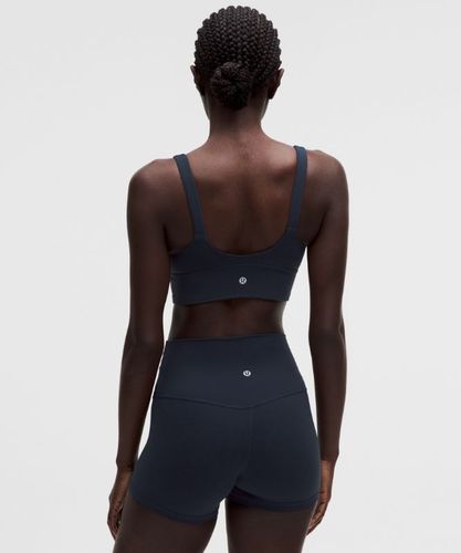 “ BrassiÃ¨re Focuser Ã  encolure en V Maintien lÃ©ger, bonnets A/Bs â€“ Bleu â€“ Taille 2XS - lululemon - Modalova