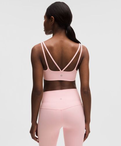 “ BrassiÃ¨re Like a Cloud Ã  fines bretelles Maintien lÃ©ger, bonnets B et Cs â€“ Rose â€“ Taille 6 - lululemon - Modalova
