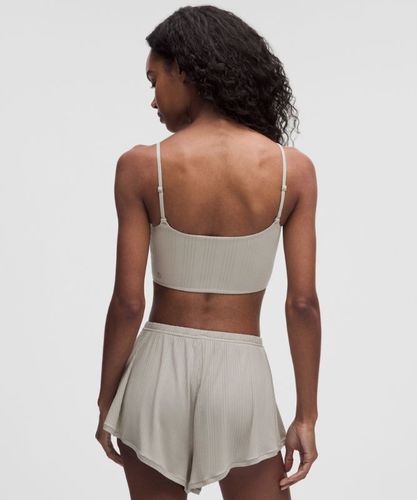 “ Bralette longue e Ã  fines bretelles UnderEase Bonnets Aâ€“Cs â€“ Gris â€“ Taille 2XS - lululemon - Modalova