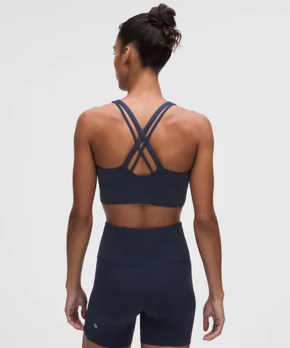 “ Soutien-gorge long Energy Maintien moyen, bonnets B-D Evolves â€“ Bleu â€“ Taille S - lululemon - Modalova