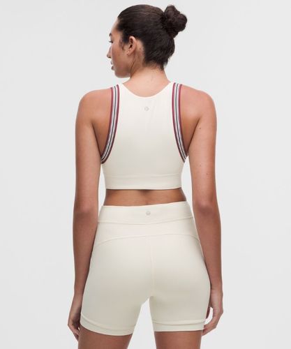 “ BrassiÃ¨re de yoga Groove maintien lÃ©ger, bonnets B/C Finitions rayÃ©ess â€“ Taille 2XS - lululemon - Modalova