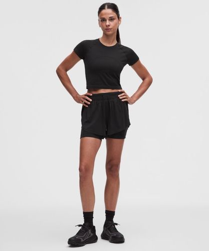 “ T-Shirt court Swiftly Tech 2.0s â€“ Noir â€“ Taille 14 - lululemon - Modalova