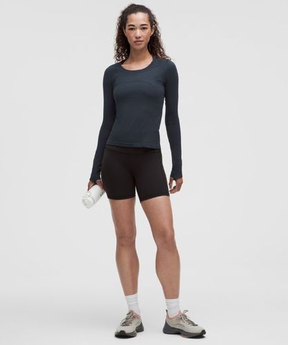 “ Haut manches longues Swiftly Tech 2.0 Longueur tailles â€“ Bleu â€“ Taille 10 - lululemon - Modalova