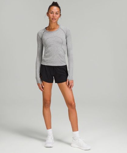 “ Haut manches longues Swiftly Tech 2.0 Longueur tailles â€“ Blanc â€“ Taille 12 - lululemon - Modalova