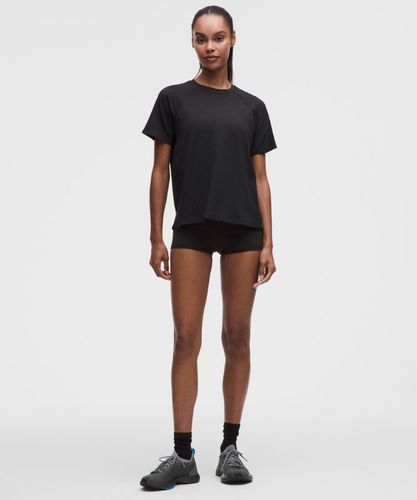 “ T-Shirt License to Train coupe classiques â€“ Noir/Gris â€“ Taille 2 - lululemon - Modalova