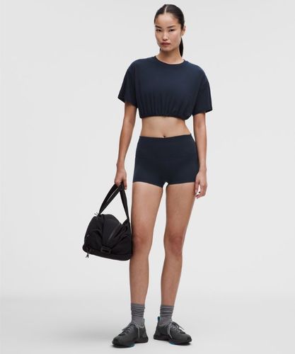 “ T-Shirt d'entraÃ®nement ultra court en jerseys â€“ Bleu â€“ Taille 6 - lululemon - Modalova