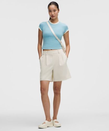 “ Baby Tee ringer en coton biologique Courtsides â€“ Pastel â€“ Taille M - lululemon - Modalova