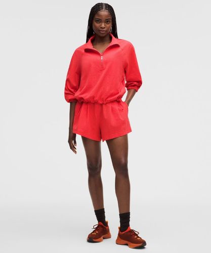 “ Haut demi-zippÃ© Ã  col montant en Seersuckers â€“ Taille S - lululemon - Modalova