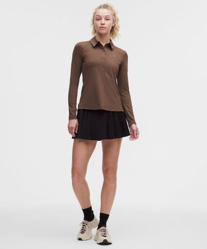 “ Polo manches longues Ã  sÃ©chage rapide Ourlet droits â€“ Taille 2 - lululemon - Modalova