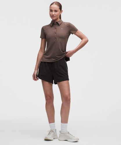 “ Polo manches courtes Ã  sÃ©chage rapide Ourlet droits â€“ Taille 2 - lululemon - Modalova