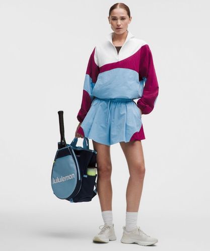“ Veste de tennis demi-zippÃ©e Ã  enfilers â€“ Blue/Blanc â€“ Taille M - lululemon - Modalova