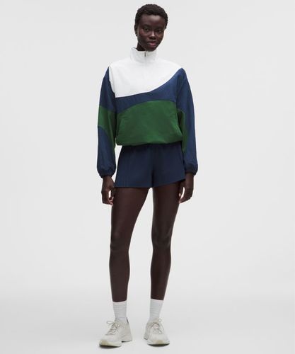“ Veste de tennis demi-zippÃ©e Ã  enfilers â€“ Blue/Blanc â€“ Taille L - lululemon - Modalova