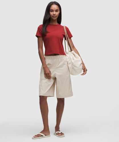 “ Petit t-shirt cÃ´telÃ©s â€“ Rouge â€“ Taille S - lululemon - Modalova