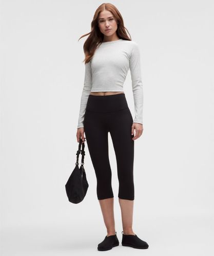 “ Petit haut Ã  manches longuess â€“ Light Gris â€“ Taille L - lululemon - Modalova