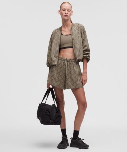 “ Veste de survÃªtement en satin monogrammÃ©s â€“ Taille XS - lululemon - Modalova