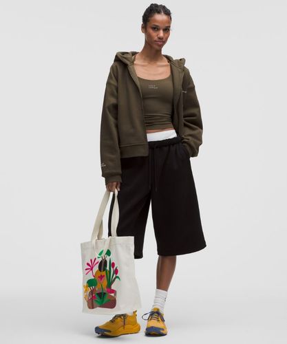 “ Sweat Ã  capuche zippÃ© Big Cozy x Geoff McFetridges â€“ Brun/Vert â€“ Taille XS - lululemon - Modalova