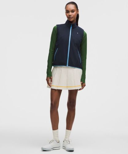 “ Veste de golf sans manches lÃ©gÃ¨re Ã  col montant Graphiques â€“ Bleu â€“ Taille L - lululemon - Modalova