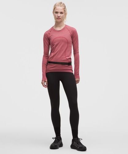 “ Haut manches longues Swiftly Tech 2.0 Longueur hanches â€“ Rouge/Ã‰ â€“ Taille 20 - lululemon - Modalova