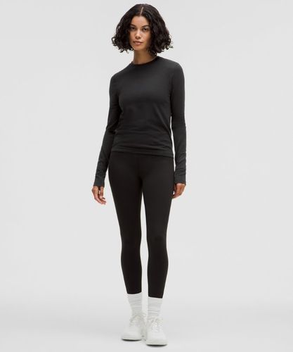 “ Haut manches longues Swiftly en laine Longueur hanches â€“ Noir â€“ Taille XS - lululemon - Modalova