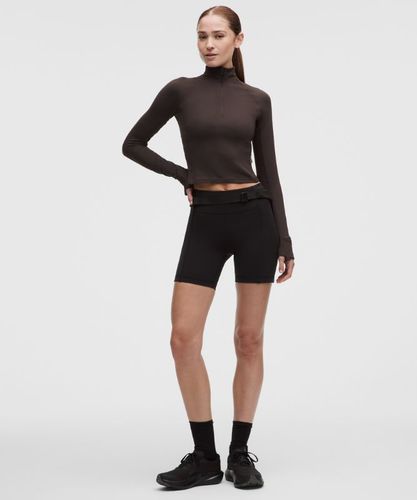 “ Haut It's Rulu demi-zippÃ© courts â€“ Taille 3XS - lululemon - Modalova