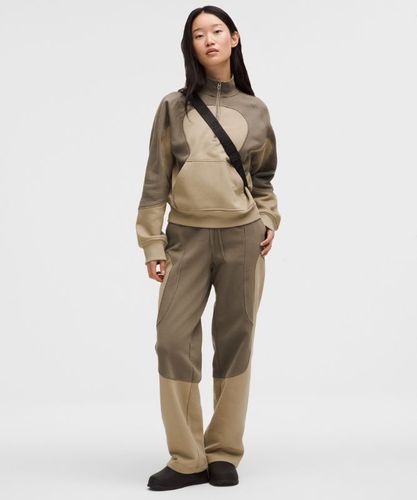 “ Haut demi-zippÃ© coupe dÃ©contractÃ©e en molleton Collection SLNSHs â€“ Taille L - lululemon - Modalova