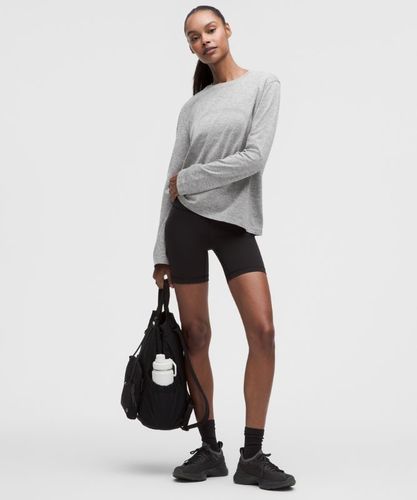 “ T-Shirt manches longues Swiftly Relaxed Nouvelle coupes â€“ Blanc â€“ Taille 8 - lululemon - Modalova