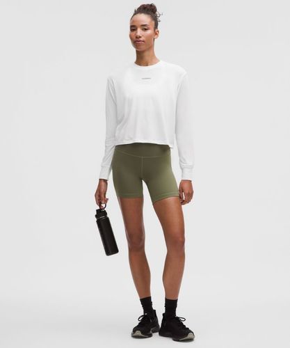 “ Haut d'entraÃ®nement manches longues en jersey Wordmarks â€“ Taille 6 - lululemon - Modalova