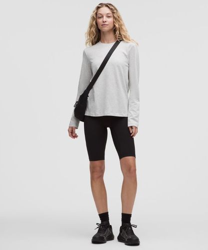 “ T-Shirt The Classic Ã  manches longues en jerseys â€“ Light Gris â€“ Taille XS - lululemon - Modalova
