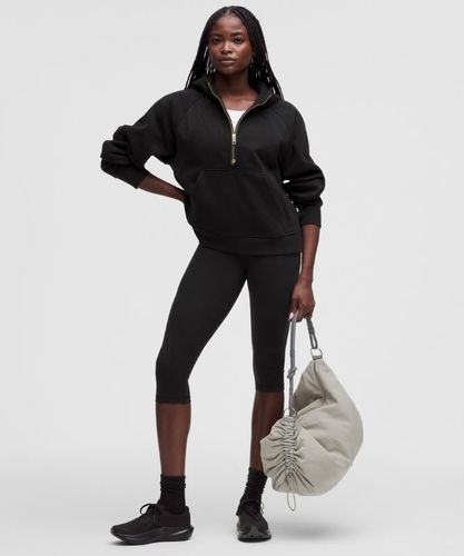“ Sweat Ã  capuche Scuba Evolve demi-zippÃ©s â€“ Noir//Ã‰ â€“ Taille L - lululemon - Modalova