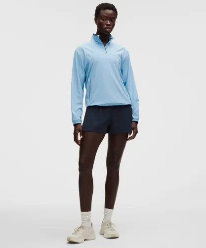 “ Sweat demi-zippÃ© lÃ©ger avec protection UVs â€“ Bleu â€“ Taille S - lululemon - Modalova