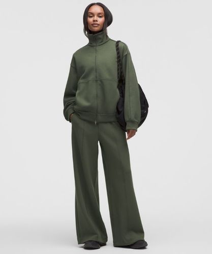 “ Sweat zippÃ© oversize en Smooth Spacers â€“ Vert â€“ Taille S - lululemon - Modalova
