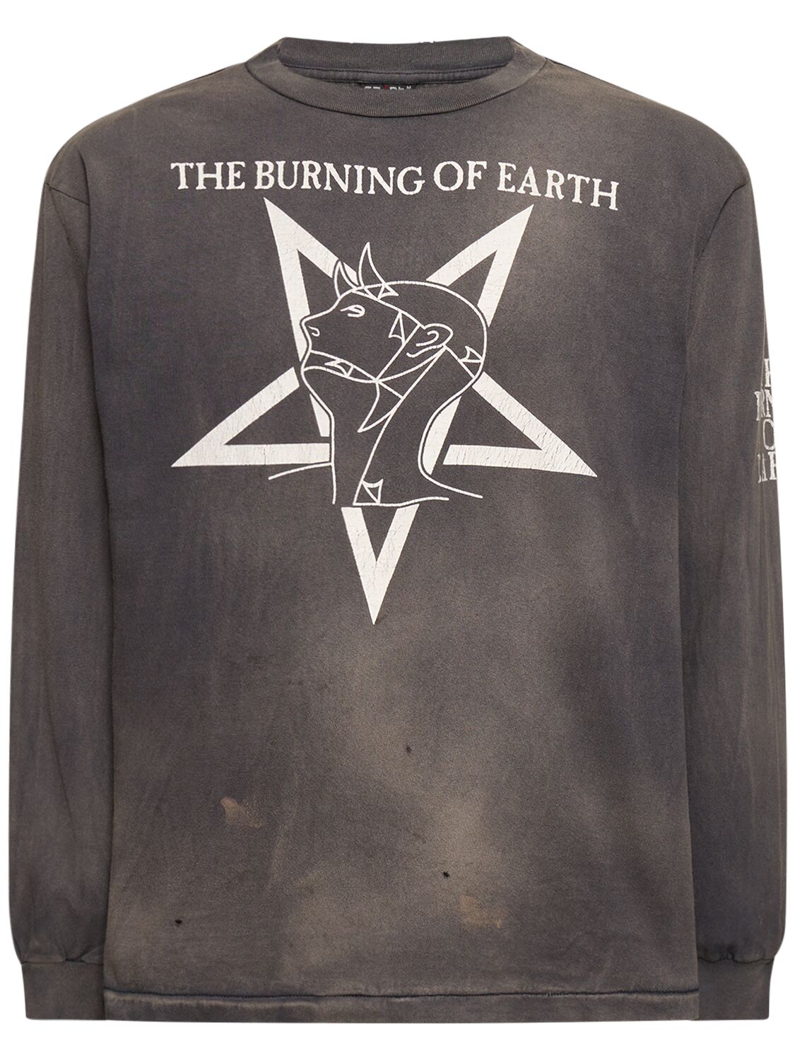 T-shirt À Manches Longues Burn Of Earth - SAINT MICHAEL - Modalova