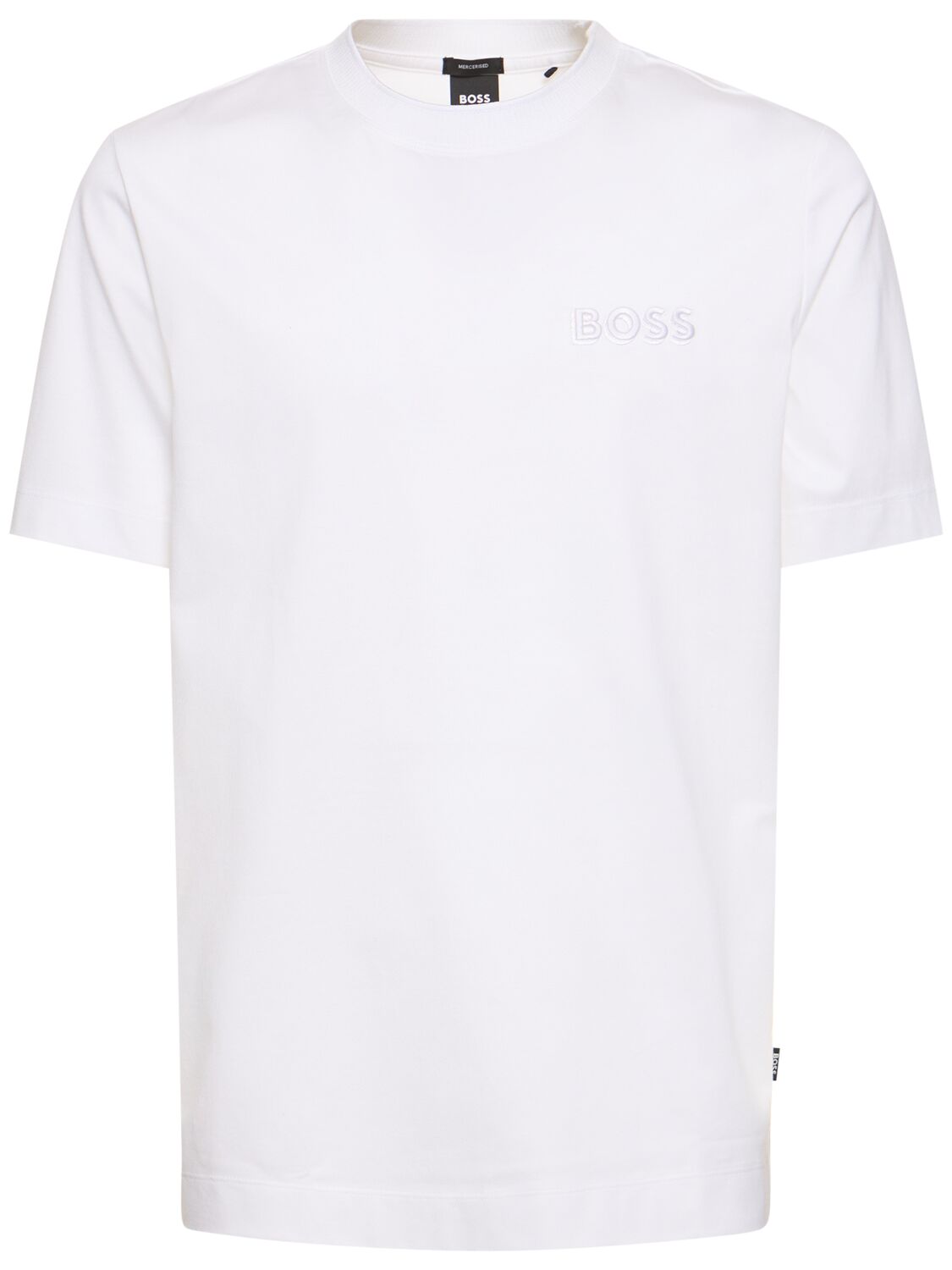 T-shirt En Coton Tiburt 423 - BOSS - Modalova
