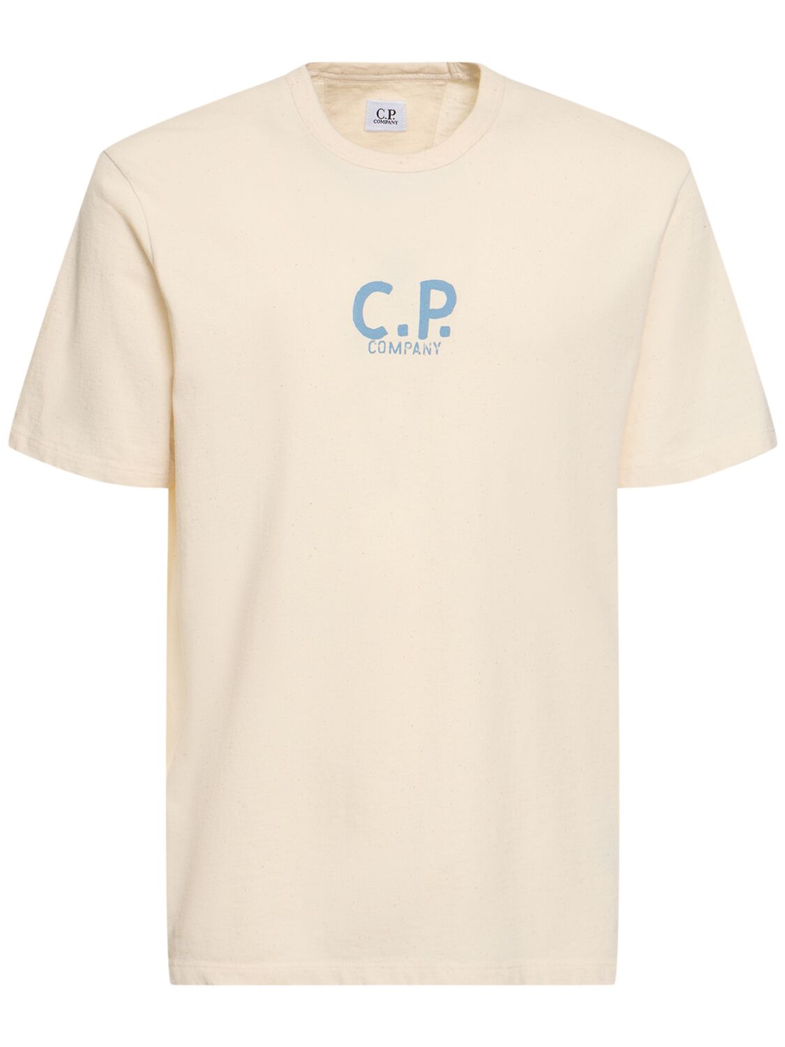 T-shirt Natural - C.P. COMPANY - Modalova