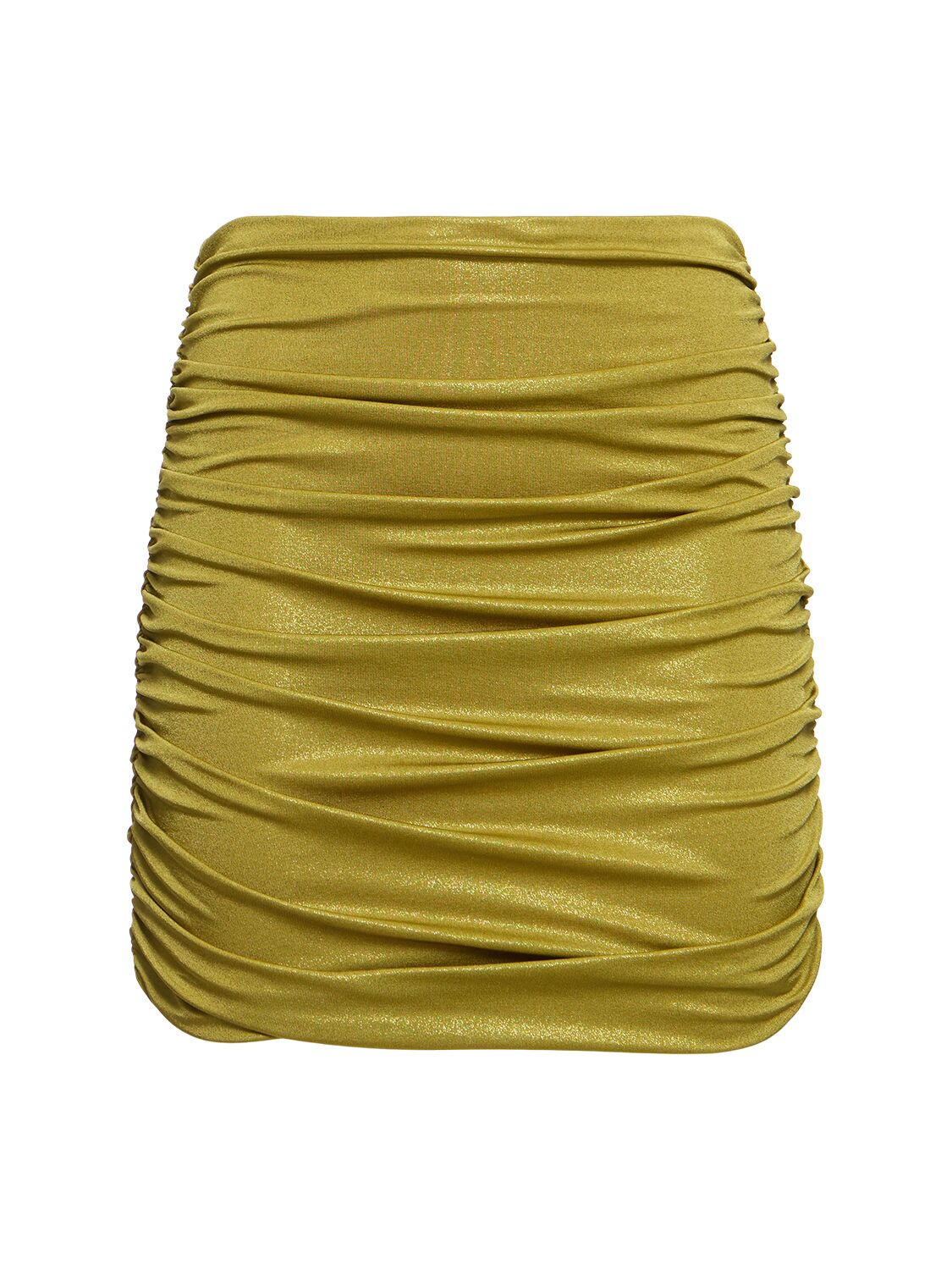 Metallic Jersey Mini Skirt - PATBO - Modalova
