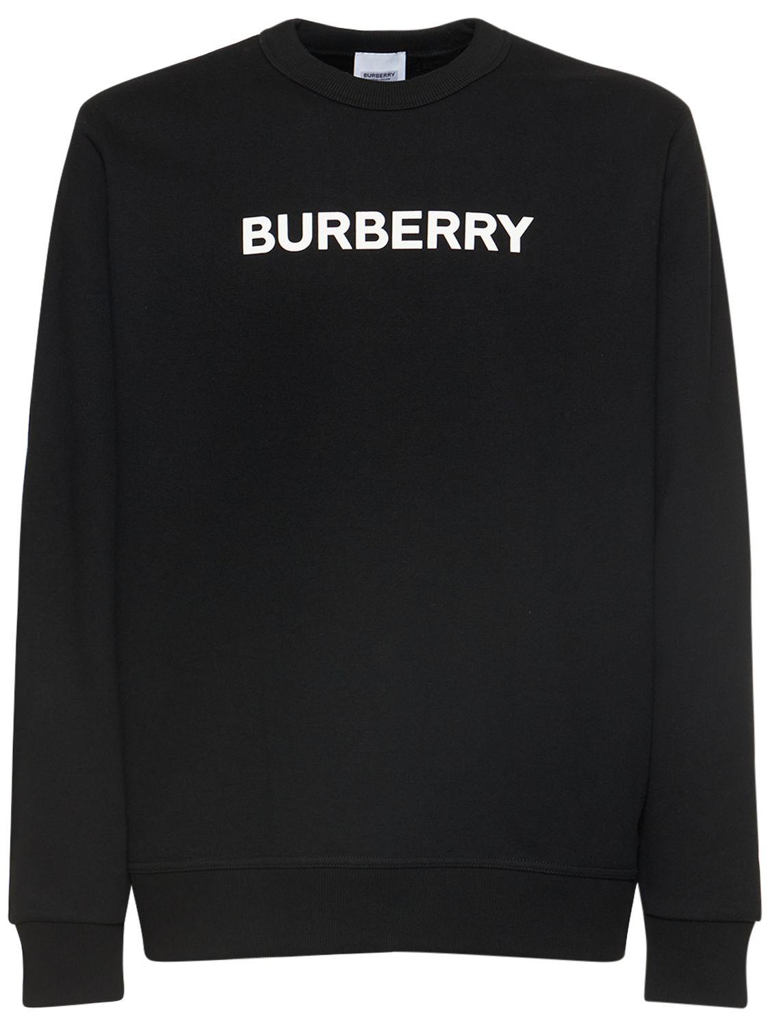 Sweat-shirt En Jersey De Coton À Logo Burlow - BURBERRY - Modalova