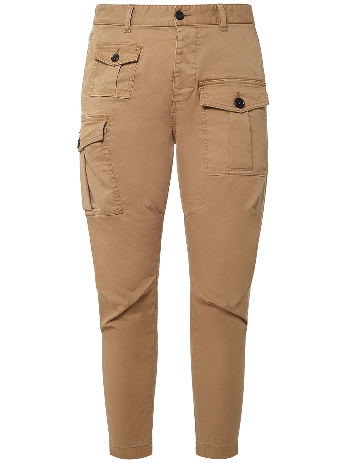 Pantalon Sexy Cargo En Coton Stretch - DSQUARED2 - Modalova