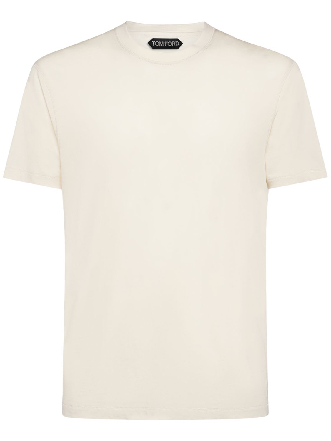 T-shirt Manches Courtes En Lyocell Et Coton - TOM FORD - Modalova
