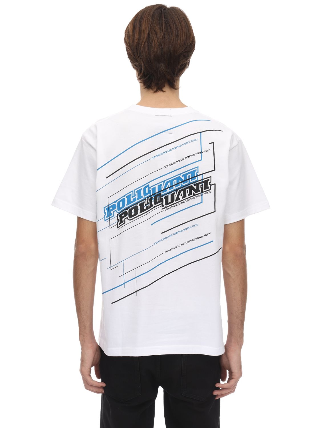 T-shirt En Coton "plumbling " - POLIQUANT - Modalova
