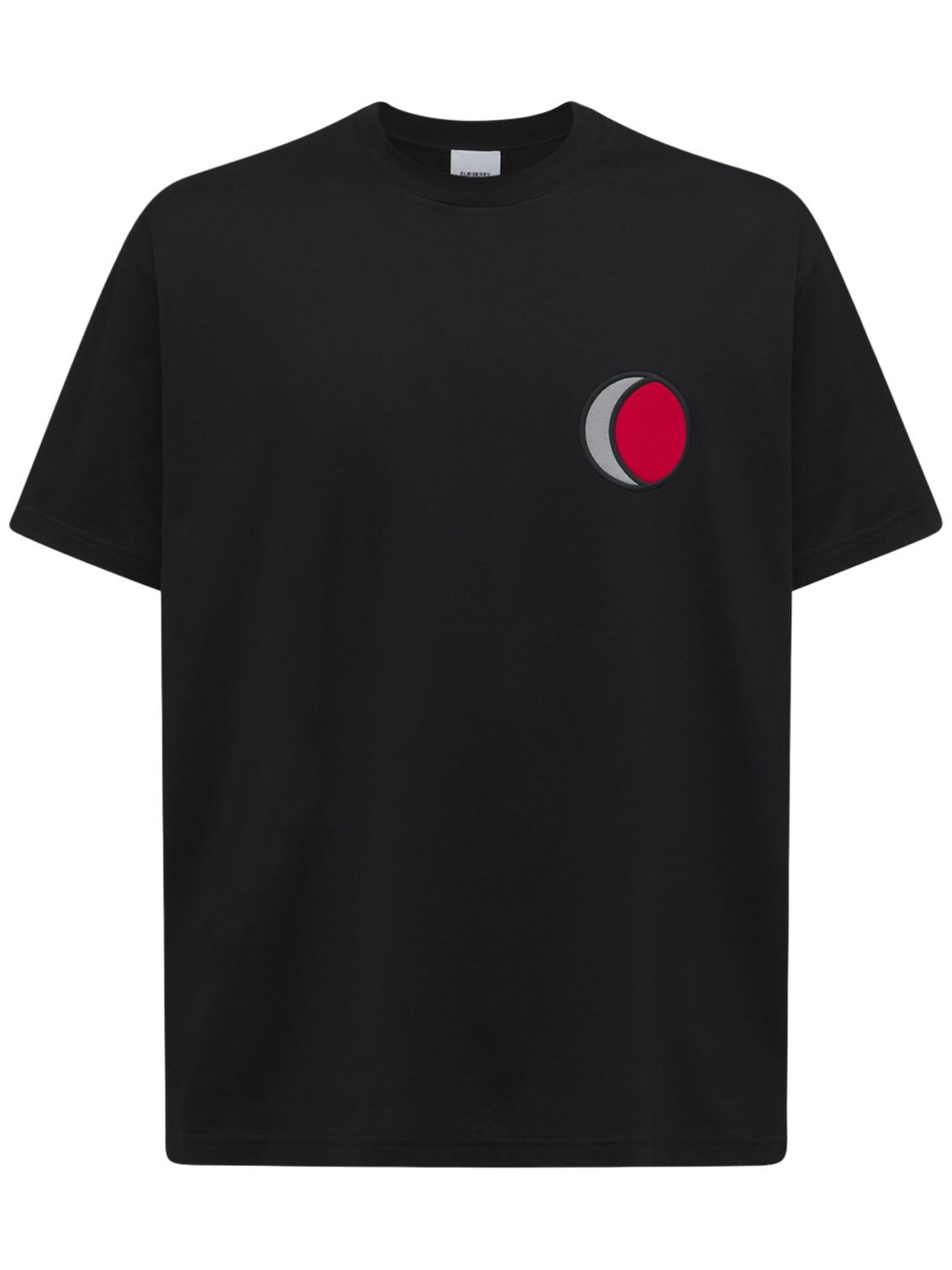 T-shirt En Jersey De Coton Imprimé Ying Yang - BURBERRY - Modalova